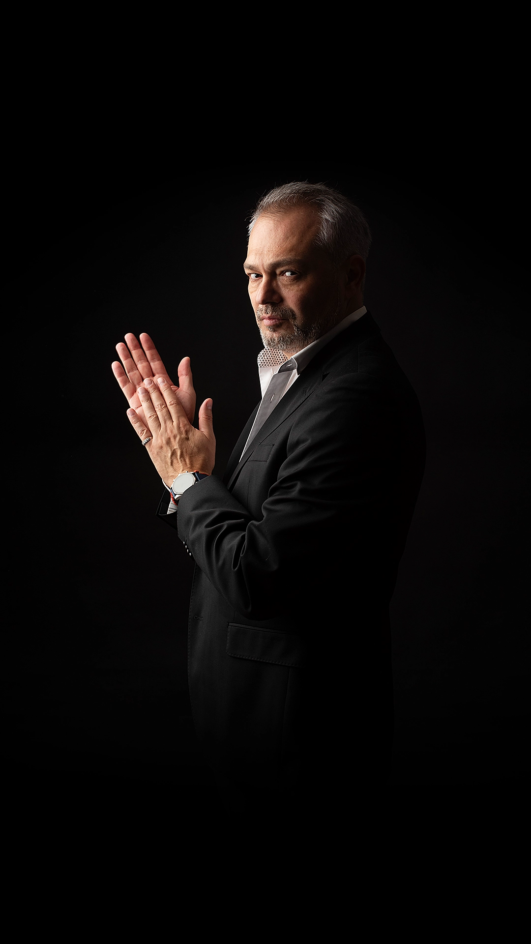 Igor Igumov-Graalmann in a wine cellar
